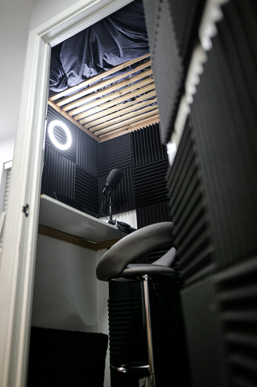 soundproof podcast booth